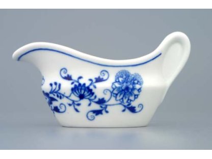  ZELENÝ Cibulák Omáčnik oválny bez podstavca 0,10l Originálny Český Porcelán Dubí 