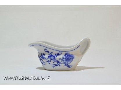  ZELENÝ Cibulák Omáčnik oválny bez podstavca 0,10l Originálny Český Porcelán Dubí 