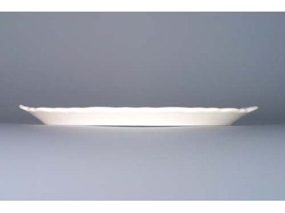 ZELENÝ Cibulák Podnos kulatý pod 3 karafky  20,5cm Originál Český porcelán Dubí