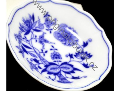 GREEN  Zwiebelmuster Saucer A/1 13cm Original Blue Onion Pattern Bohemia from Dubi 