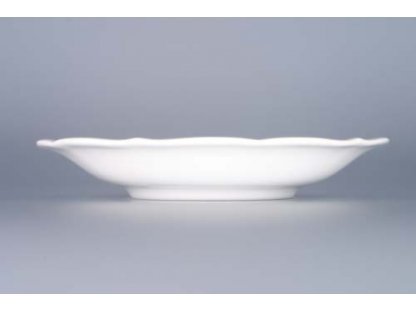 GRÜN  Zwiebelmuster Spiegeluntertasse ZC/1 15,5cm Original Bohemia Porzellan Dubi Karlsbader 