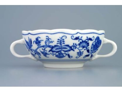 GREEN  Zwiebelmuster Soup cup (bouil.) 0.30l Original Blue Onion Pattern Bohemia from Dubi 