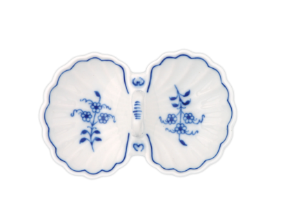 ZELENÝ Cibulák Slánka dvoudílná s úchytkou 12cm Originál Český porcelán