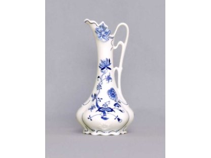 GREEN  Zwiebelmuster Art Nouveau jug vase 11214 Dux 21cm Original Blue Onion Pattern Bohemia from Dubi 