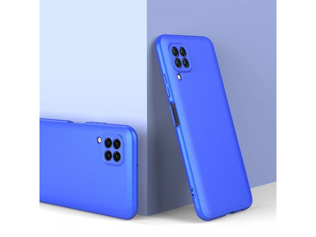 360 Protection Case pouzdro na přední i zadní část telefonu Huawei P40 Lite / Nova 7i / Nova 6 SE modré