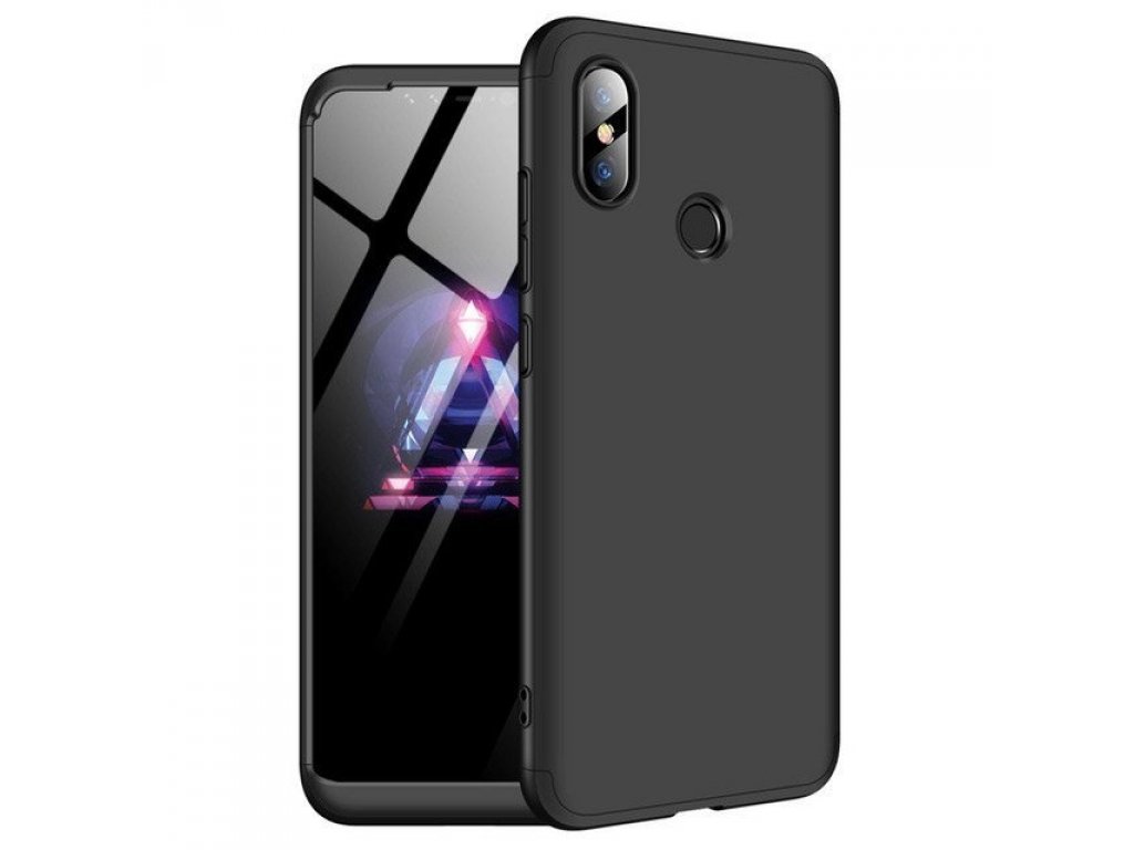 360 Protection Case pouzdro na přední i zadní část telefonu Xiaomi Mi 8 SE černé