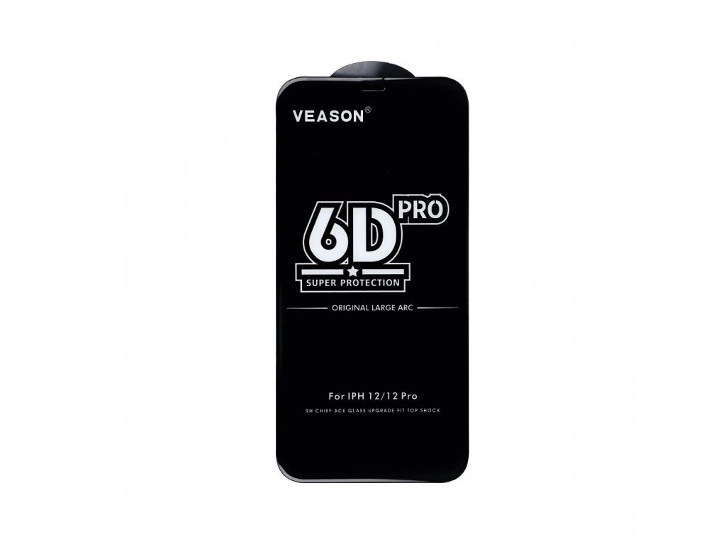 6D Pro Veason Privacy Glass  - for Iphone XS Max / 11 Pro Max black