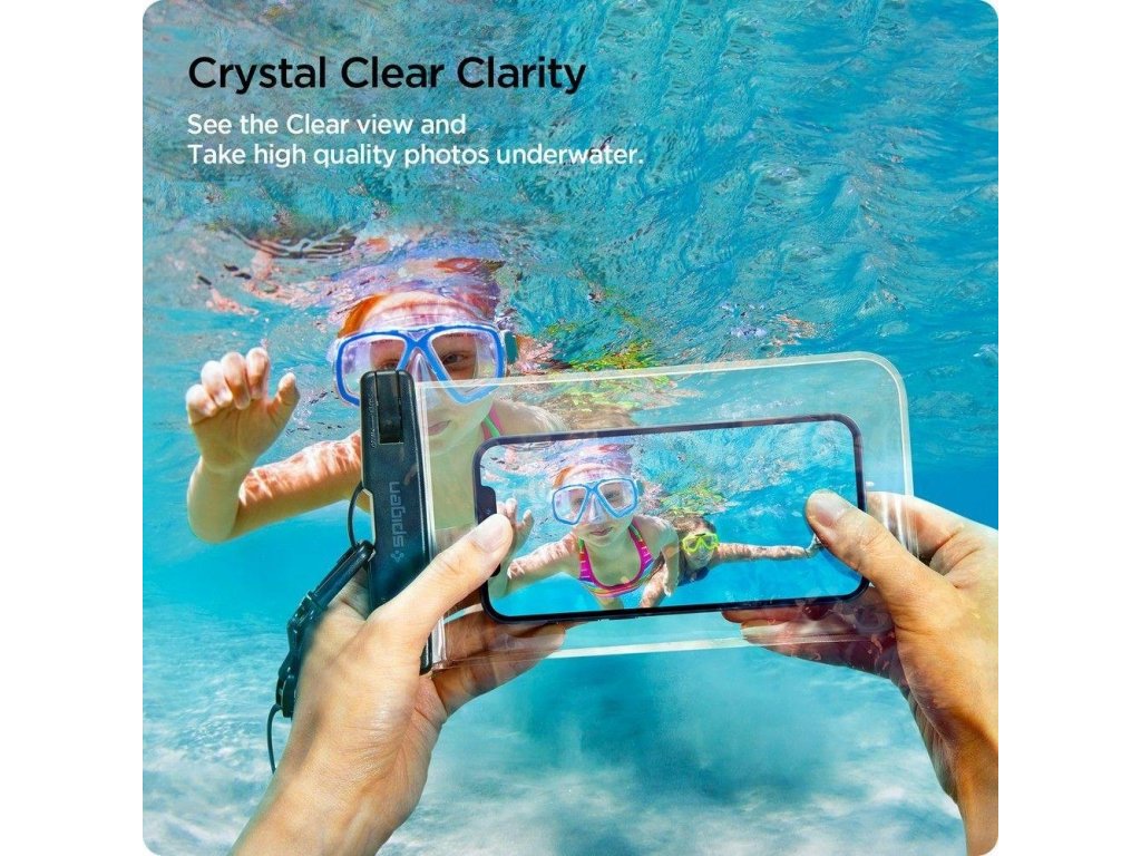 A601 UNIVERZÁLNÍ VODOTĚSNÉ POUZDRO 2-PACK CRYSTAL CLEAR