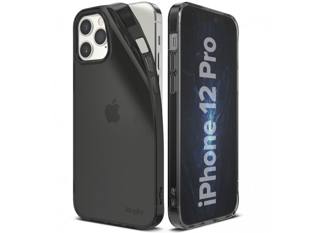 Air ultratenké gelové pouzdro iPhone 12 Pro / iPhone 12 šedé (ARAP0036)