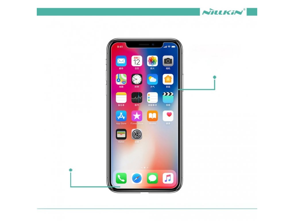 Amazing H+ Pro ultratenké tvrzené sklo AGC 0,2 MM 9H 2,5D iPhone X