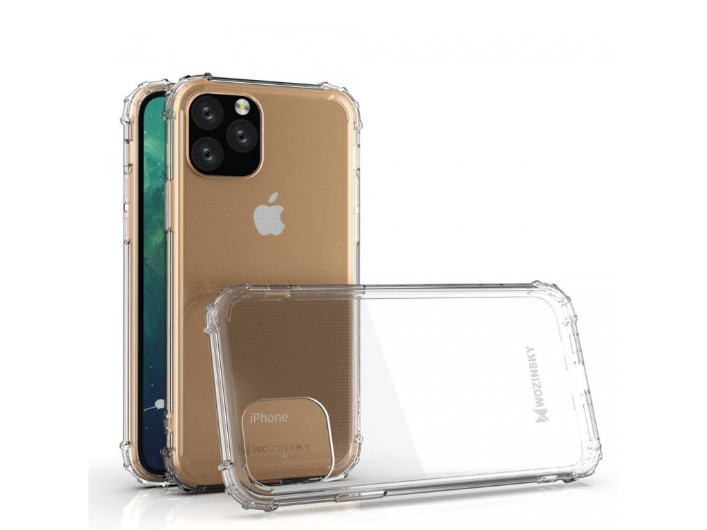 Anti Shock pancéřové pouzdro iPhone 11 Pro Max průsvitné