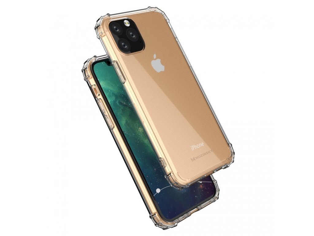 Anti Shock pancéřové pouzdro iPhone 11 Pro Max průsvitné