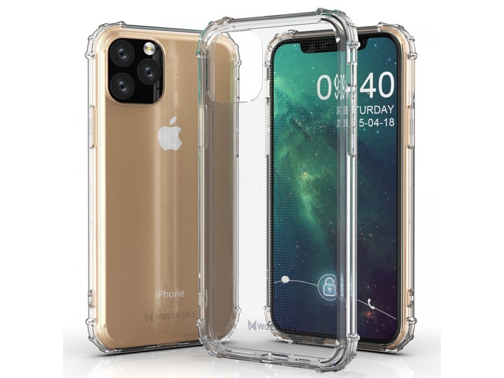 Anti Shock pancéřové pouzdro iPhone 11 Pro průsvitné