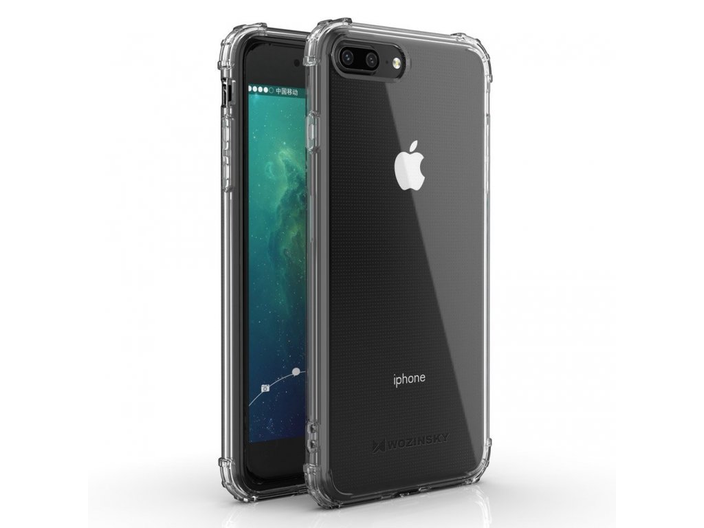 Anti Shock pancéřové pouzdro iPhone 8 Plus / iPhone 7 Plus průsvitné