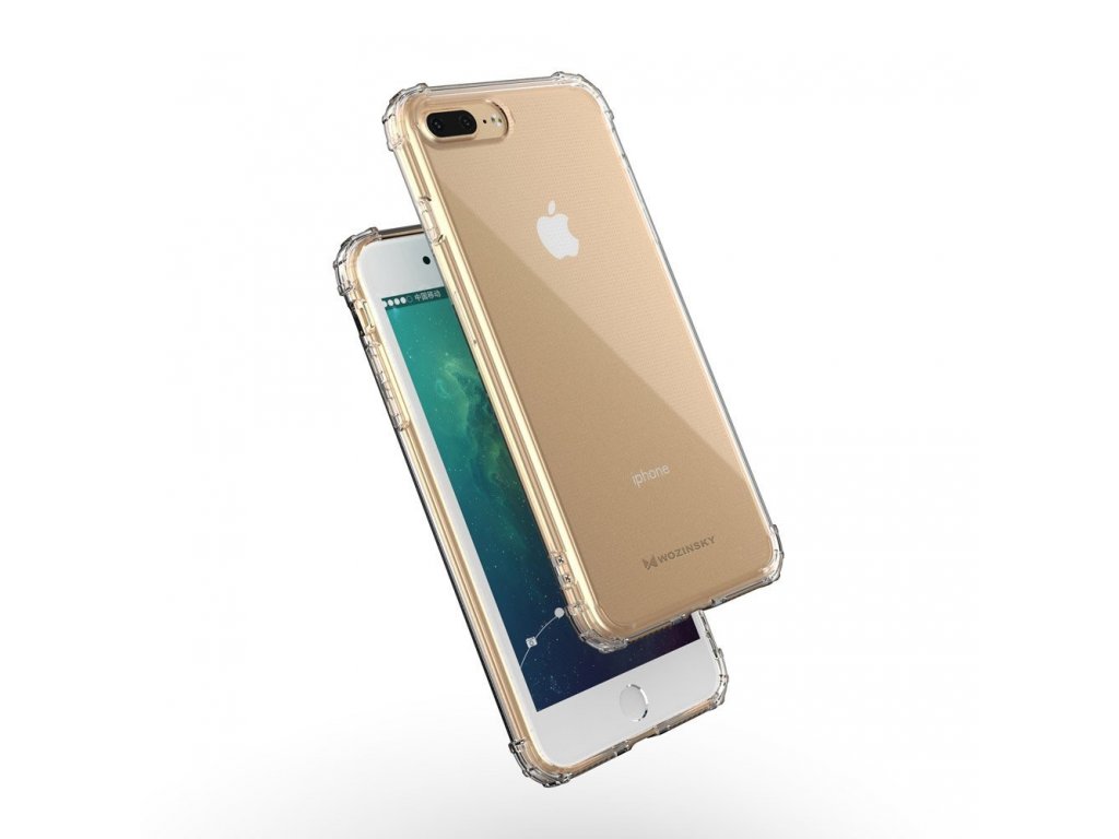 Anti Shock pancéřové pouzdro iPhone 8 Plus / iPhone 7 Plus průsvitné