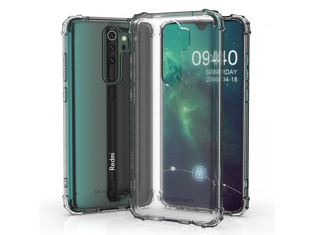 Anti Shock pancéřové pouzdro Xiaomi Redmi 9 průsvitné