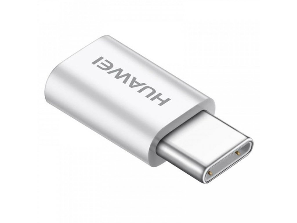 AP52 adaptér z konektoru Micro USB na USB Typ-C 5V 2A bílý (04071259)