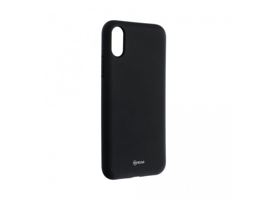 Barevné želé pouzdro Roar - pro Iphone X / XS Black