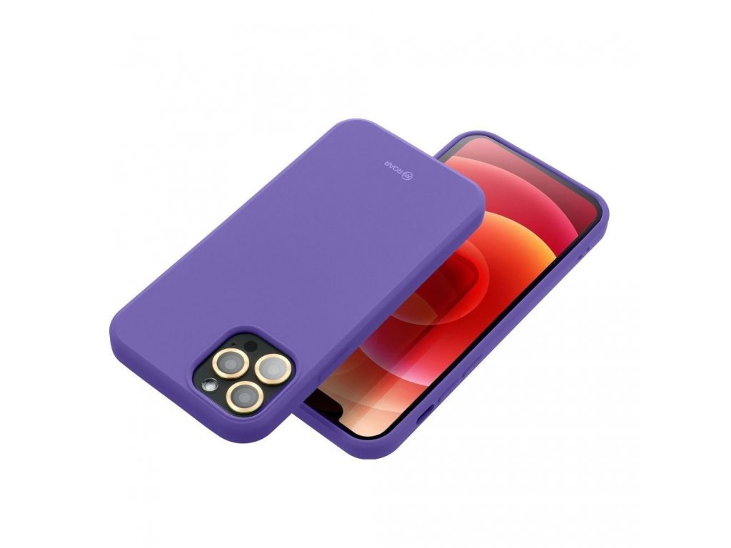 Barevné želé pouzdro Roar - pro Iphone X / XS Purple