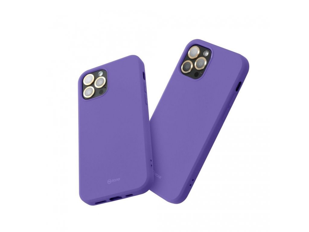 Barevné želé pouzdro Roar - pro Iphone X / XS Purple