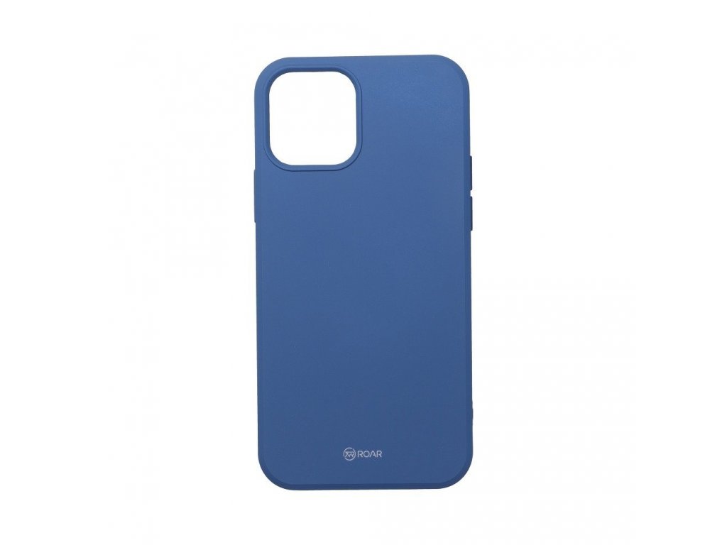 Barevné želé pouzdro Roar - pro Samsung Galaxy A12 Navy Blue