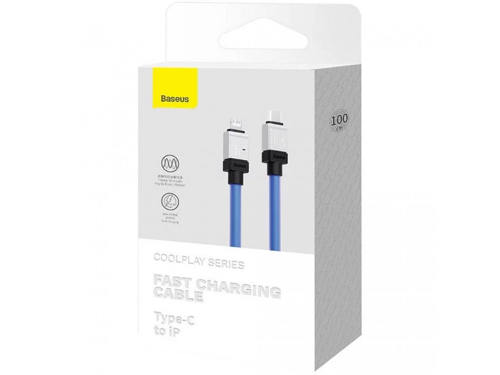 Kabel BASEUS Type C na Lightning 1m - modrý