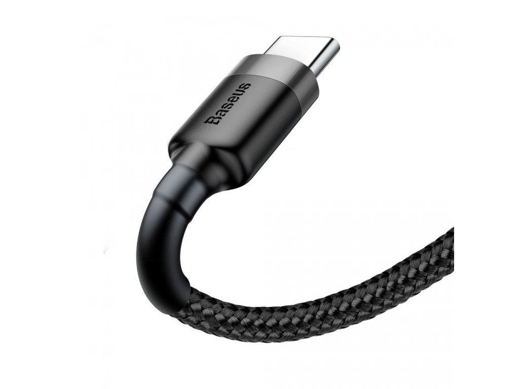 BASEUS kabel USB na USB-C 2A CATKLF-UG1 3m šedo-černý