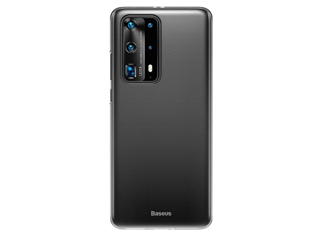 Baseus pouzdro pro Huawei P40 Wing transparentní černá