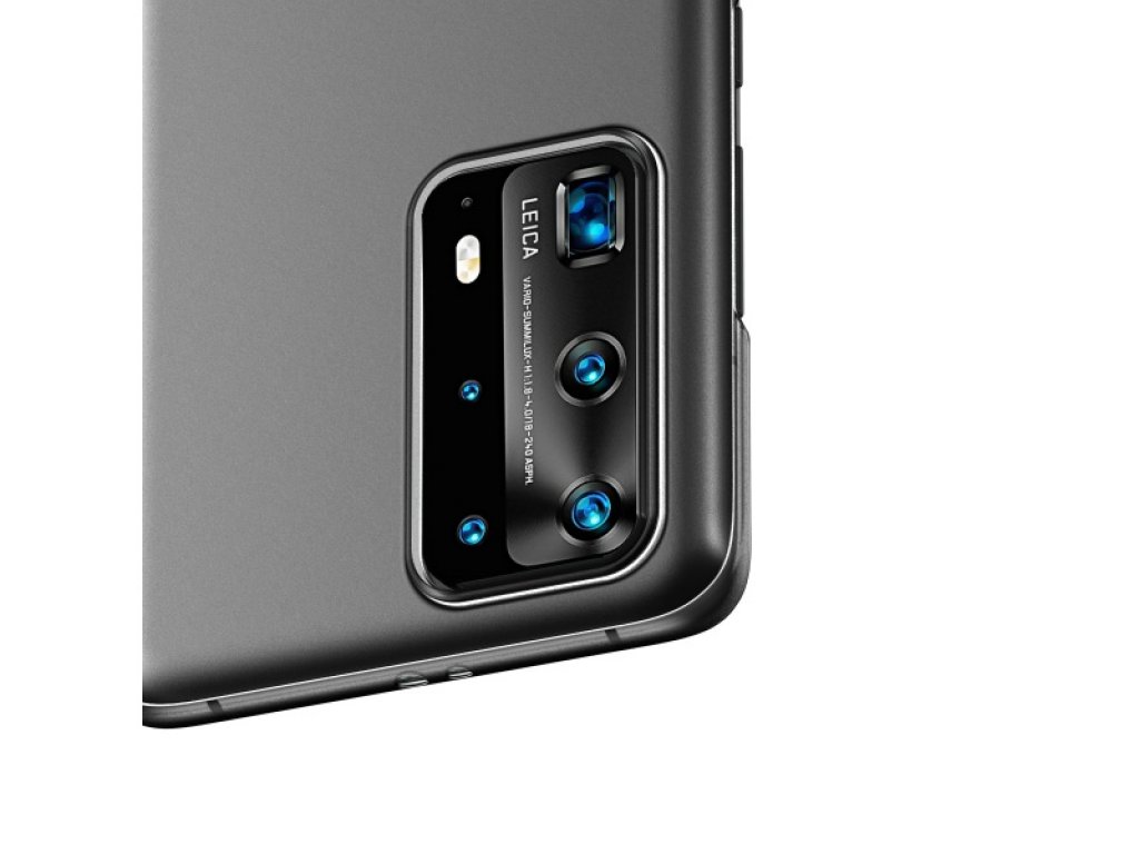 Baseus pouzdro pro Huawei P40 Wing transparentní černá