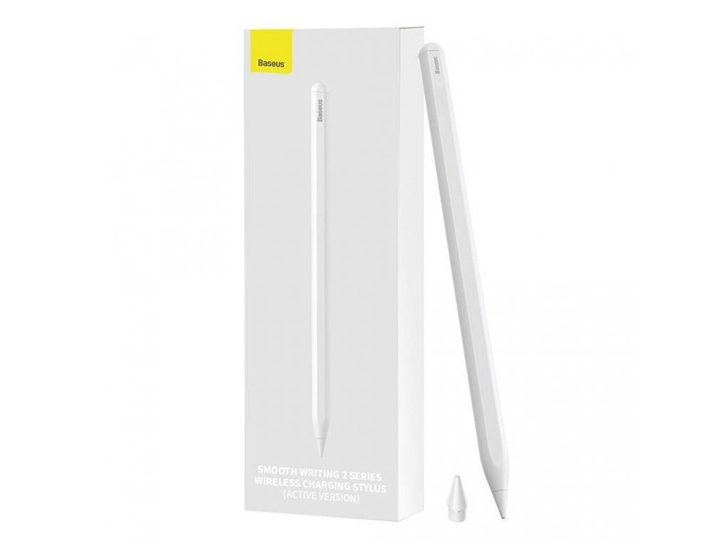 Kapacitní stylus BASEUS pro hladké psaní Writing 2 (aktivní verze) 125mAh bílý SXBC060002