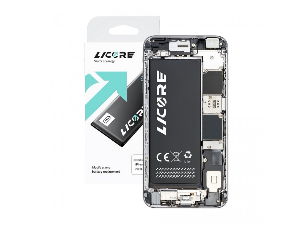 Bateria do iPhone 6 Plus 2915 mAh Polymer LICORE