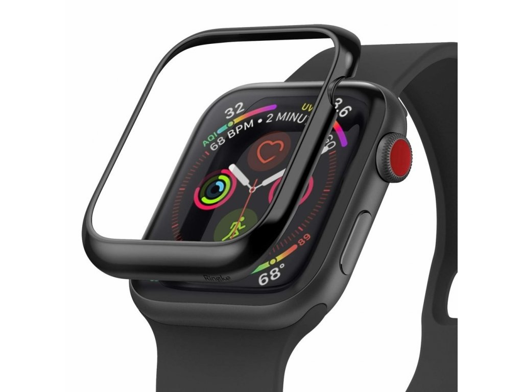 Bezel Styling pouzdro pro Apple Watch 4 / 5 / 6 40 mm - šedé