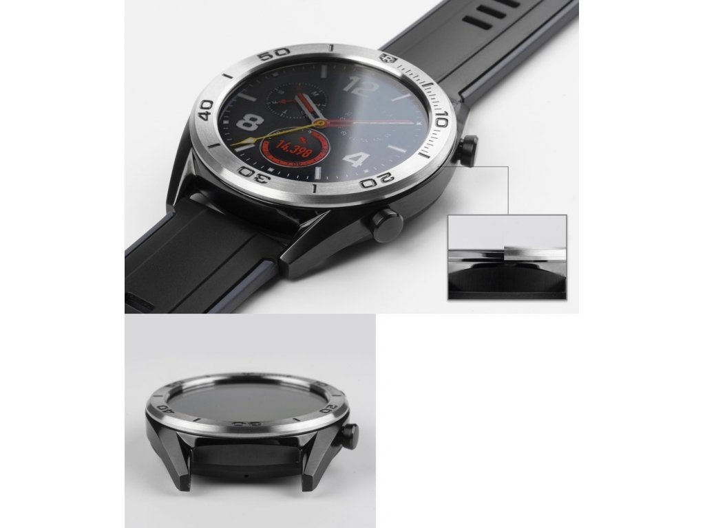 Bezel Styling pouzdro / rám pro Huawei Watch GT černé (RGHW0001)