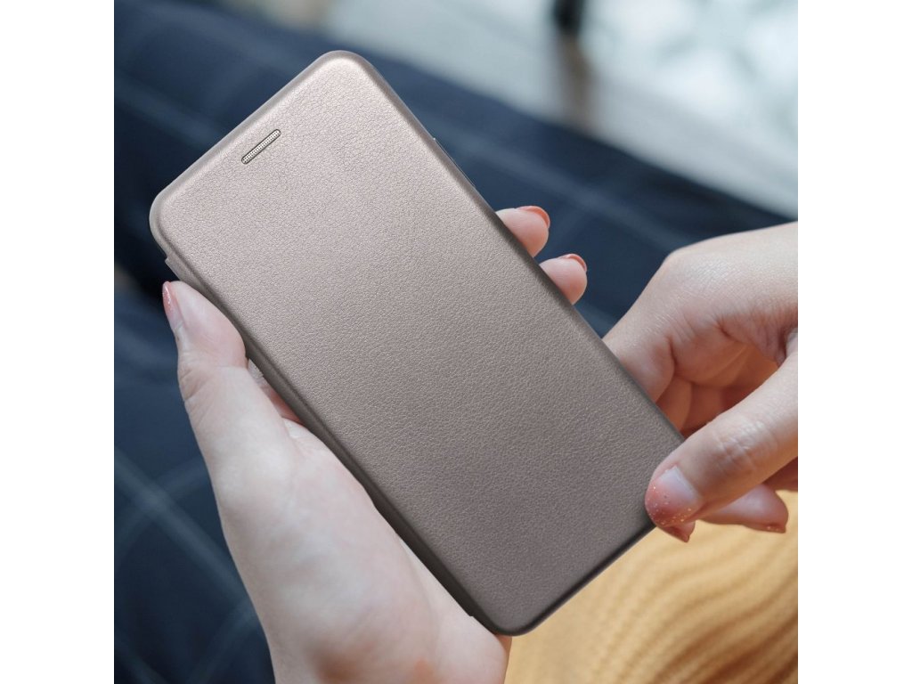 Knížkové pouzdro Forcell Elegance pro XIAOMI Redmi NOTE 12 5G šedé