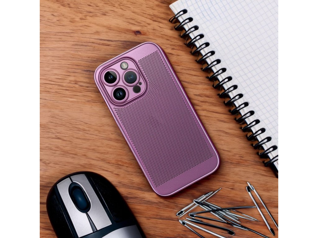 BREEZY Case for IPHONE 15 Pro purple