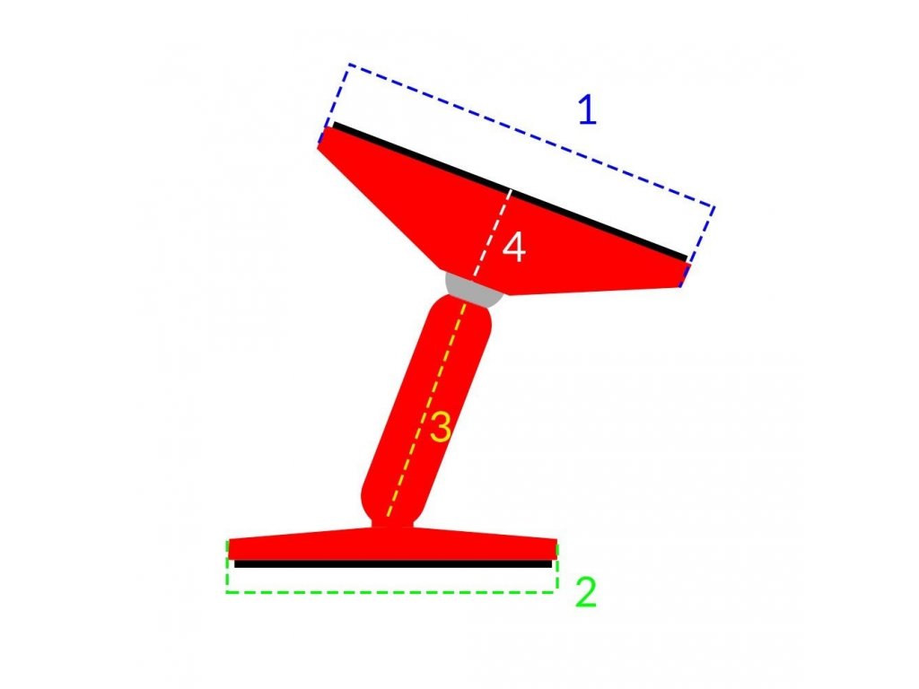 Bullet An On-board magnetický držák do auta na palubní desku černý (SUYZD-01)