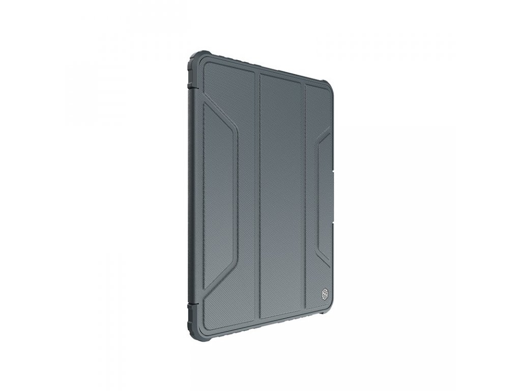 Bumper PRO Ochranný kryt s funkcí stojánku pro iPad 10.9 2020/Air 4/Pro 11 2020 šedý