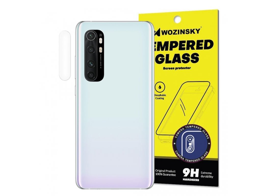 Camera Tempered Glass tvrzené sklo 9H na objektiv kamery Xiaomi Mi Note 10 Lite