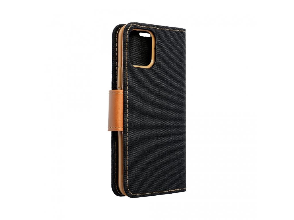 CANVAS Book case for IPHONE 15 Pro black