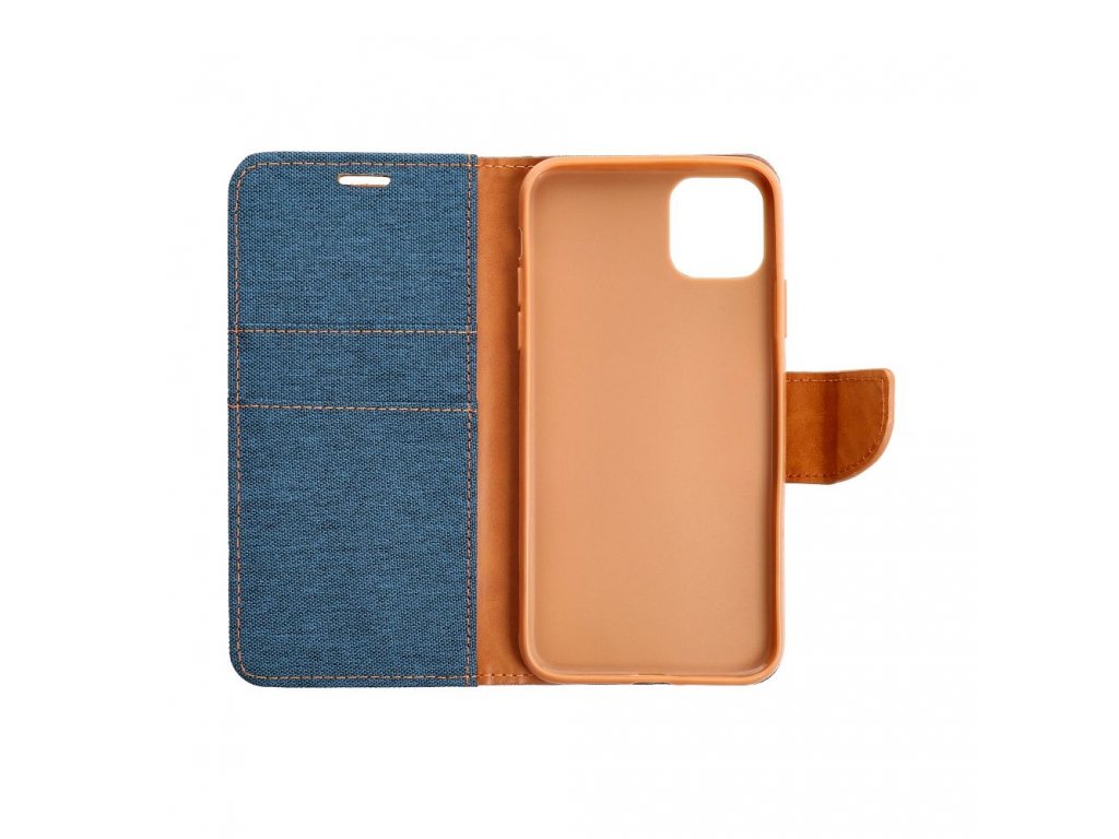 Pouzdro CANVAS Book pro XIAOMI Redmi 12C - navy modré