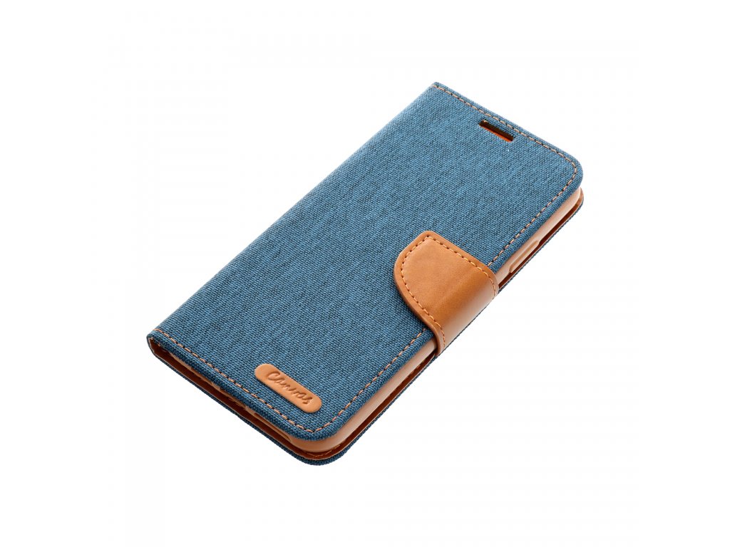 Pouzdro CANVAS Book pro XIAOMI Redmi 12C - navy modré