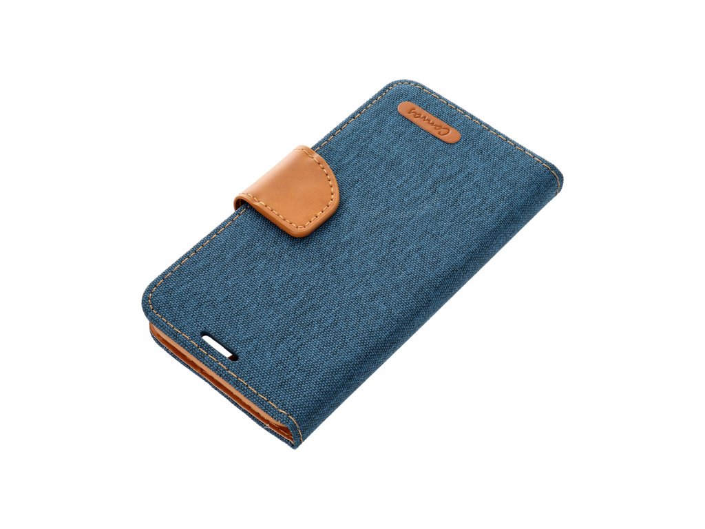 Pouzdro CANVAS Book pro XIAOMI Redmi 12C - navy modré