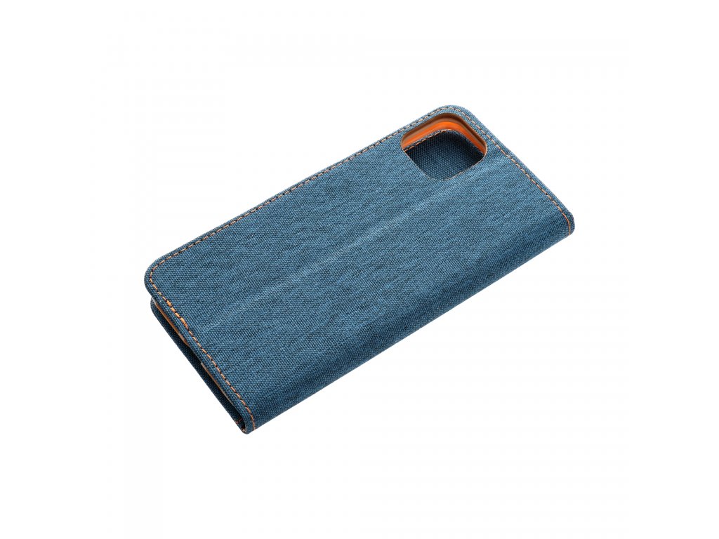 Pouzdro CANVAS Book pro XIAOMI Redmi 12C - navy modré