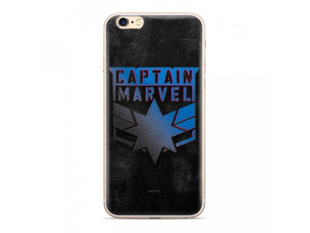 Captain Marvel 015 Kryt černý pro iPhone 5/5S/SE