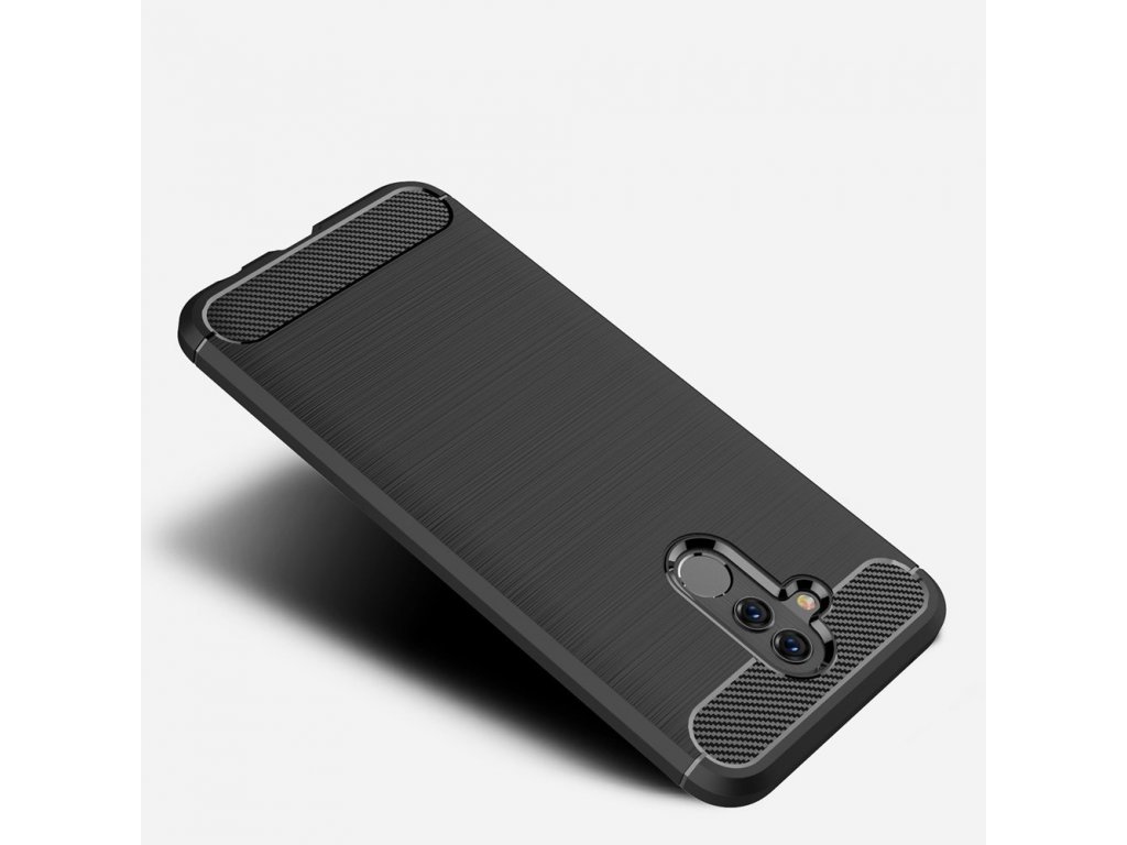 Carbon Case elastické pouzdro Huawei Mate 20 Lite červené