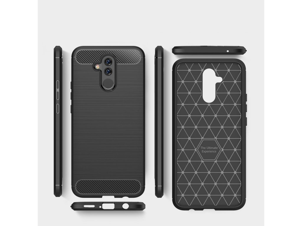 Carbon Case elastické pouzdro Huawei Mate 20 Lite červené