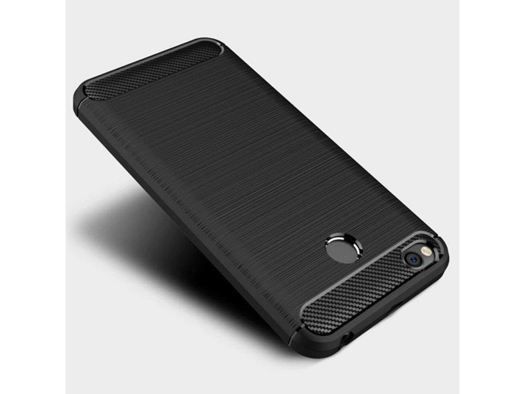 Carbon Case elastické pouzdro Huawei P20 Lite černé