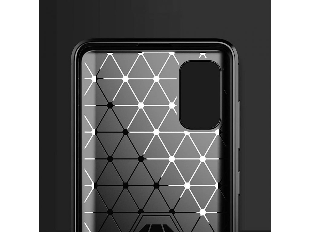 Carbon Case elastické pouzdro Huawei P40 černé