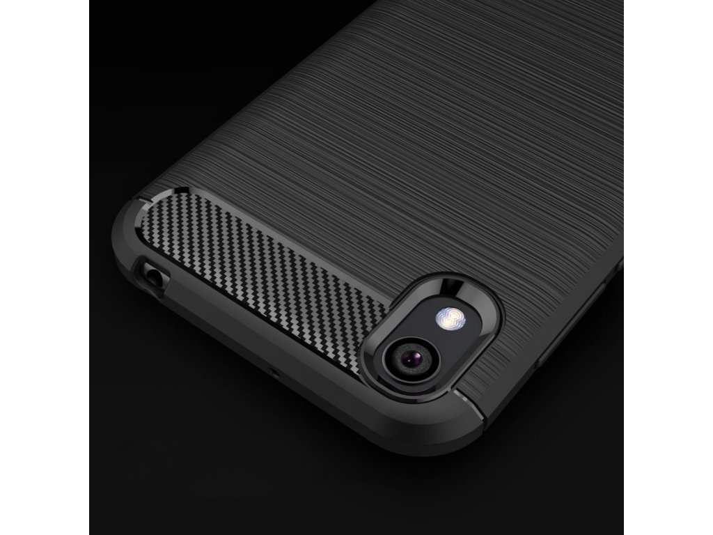 Carbon Case elastické pouzdro Huawei Y5 2019 modré