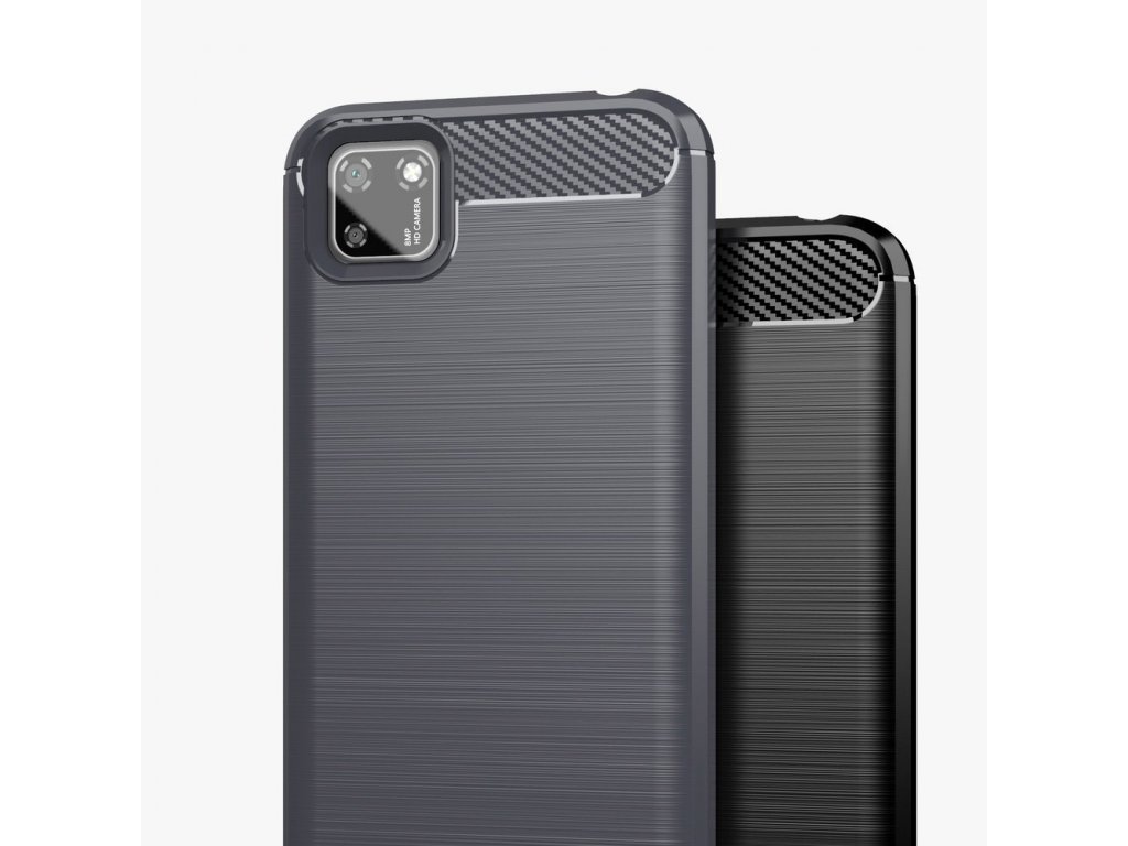 Carbon Case elastické pouzdro Huawei Y5p černé